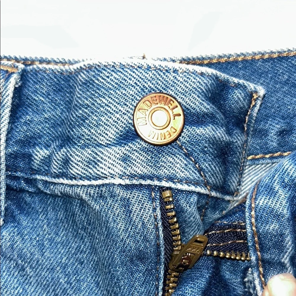 Madewell Classic Blue Denim Shorts